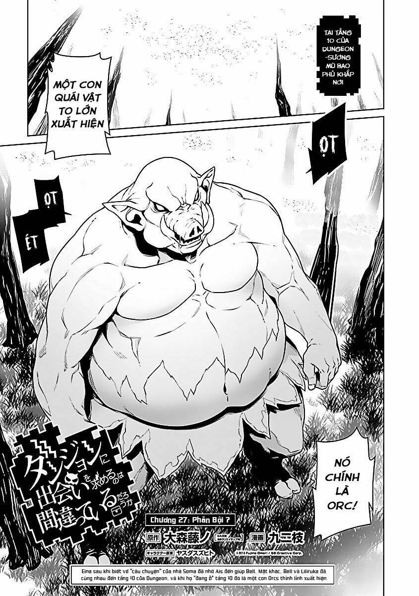 Dungeon Ni Deai O Motomeru No Wa Machigatte Iru Darou Ka: Chapter 27