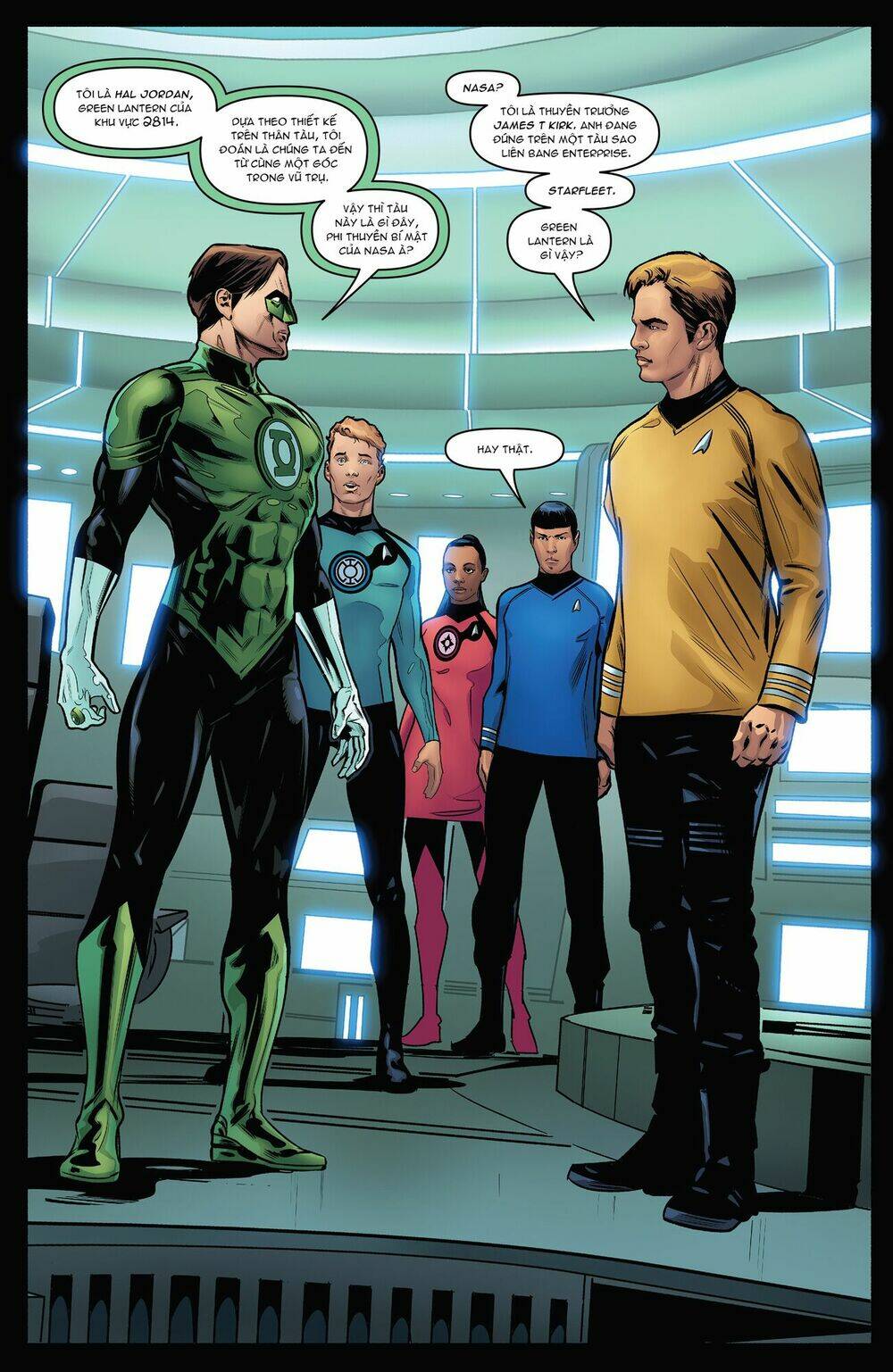 Star Trek/Green Lantern: The Spectrum War: Chapter 2