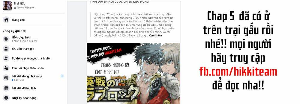 Tình Duyên Nơi Cuộc Chiến Kiêu Hùng: Chapter 4