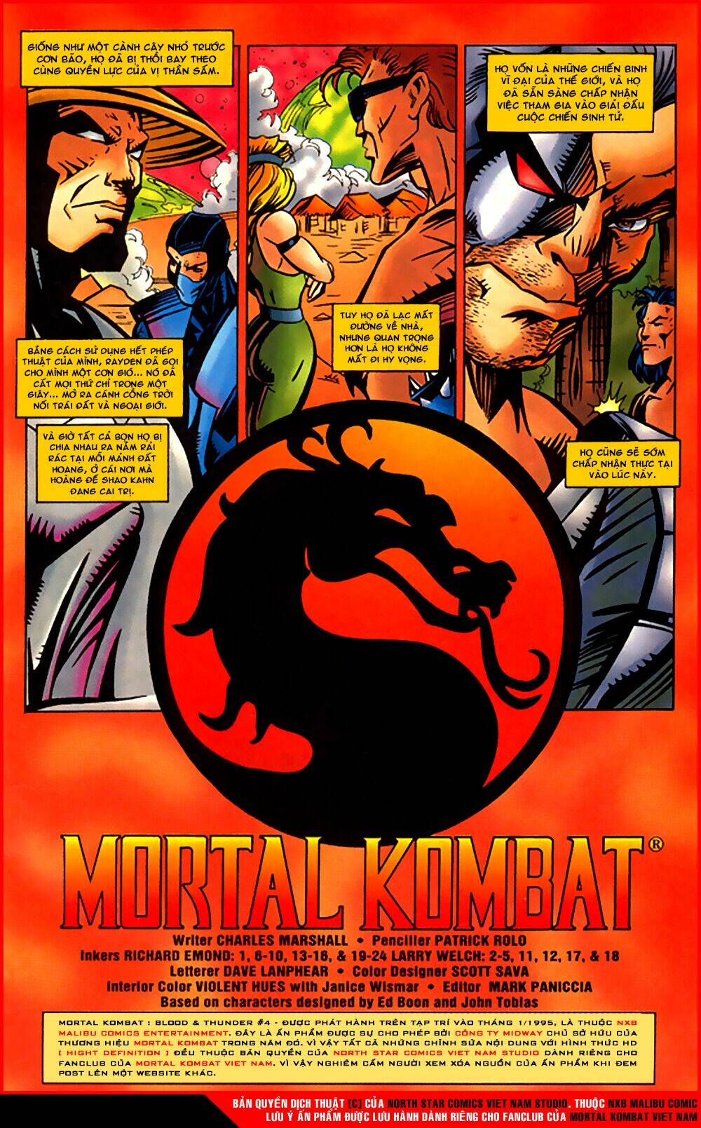 Mortal Kombat Malibu Comic: Chapter 4