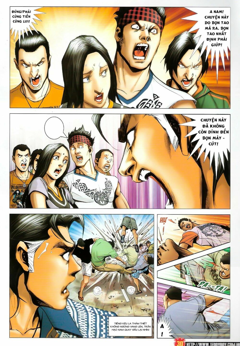 Người Trong Giang Hồ: Chapter 1428: Mãnh Thái vs Hắc Cổ