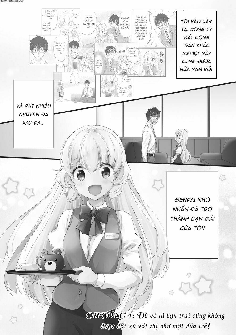 Senpai Kiêm Bạn Gái Nhỏ Nhắn Của Tôi Rất Dễ Thương: Chapter 1