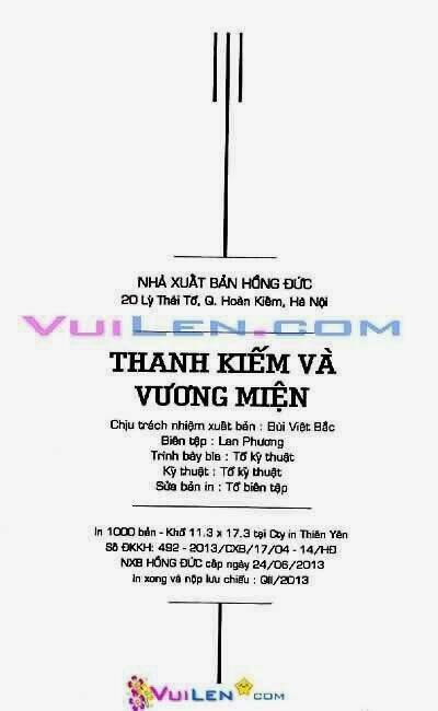 Thanh Kiếm Và Vương Miện: Chapter 4