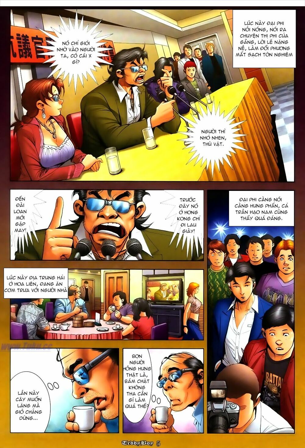 Người Trong Giang Hồ: Chapter 1086: Xúc Đại Phi