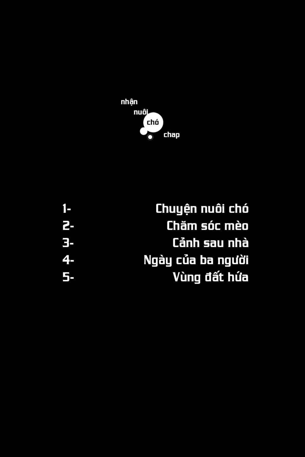 Inu Wo Kau: Chapter 1