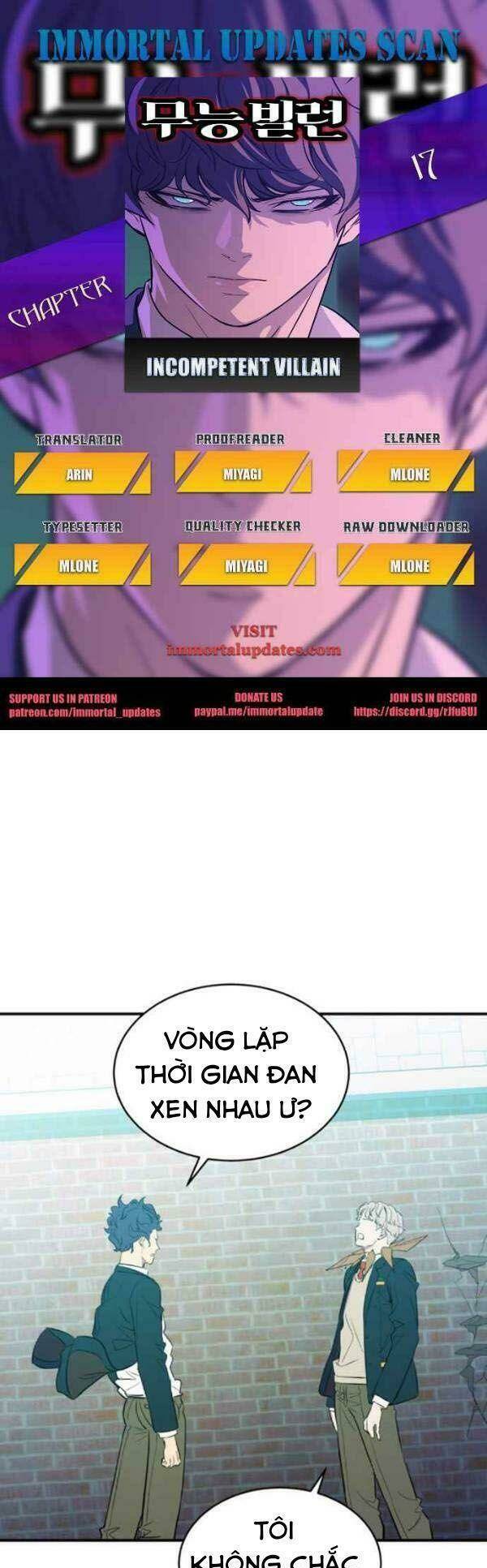 Nhân Vật Phản Diện Bất Tài: Chapter 17