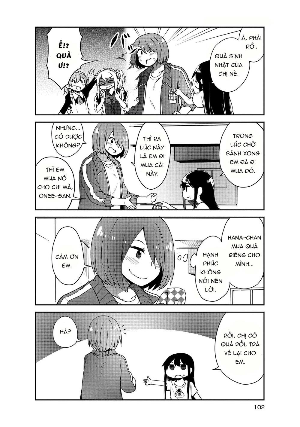 Watashi Ni Tenshi Ga Maiorita: Chapter 17