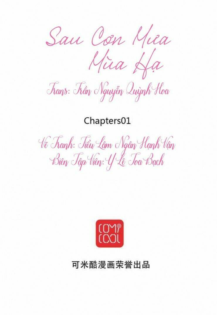 Sau Con Mưa Mùa Hạ: Chapter 1