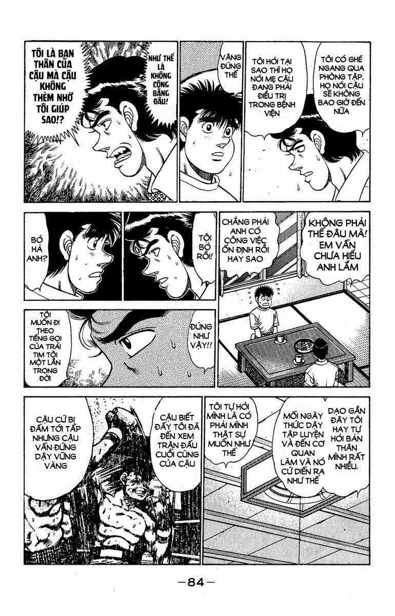 Võ Sĩ Quyền Anh Ippo: Chapter 137