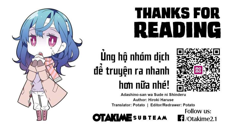 Adashino-San Wa Sude Ni Shinderu: Chapter 22