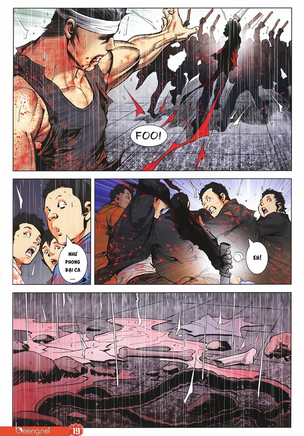 Người Trong Giang Hồ: Chapter 2253: Máu thịt từng tóe