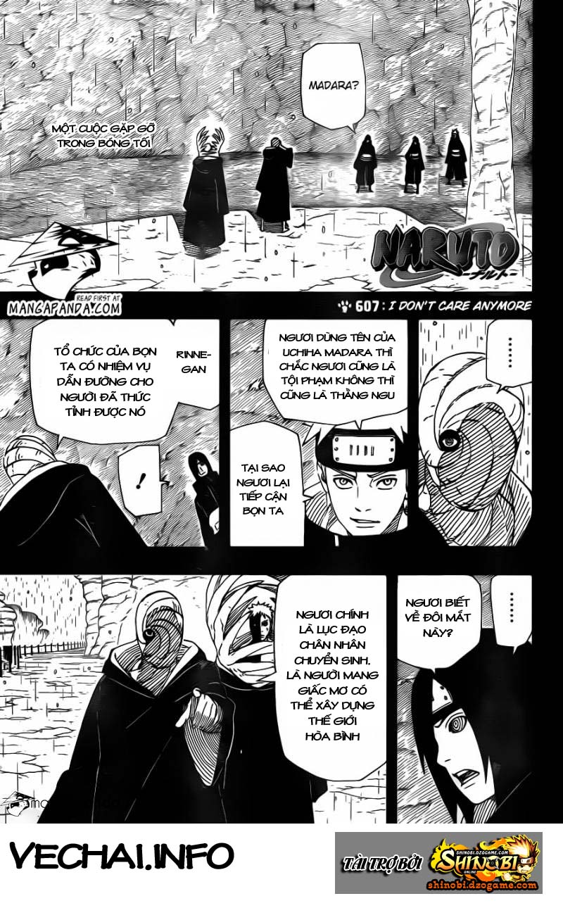 Naruto: Chapter 607