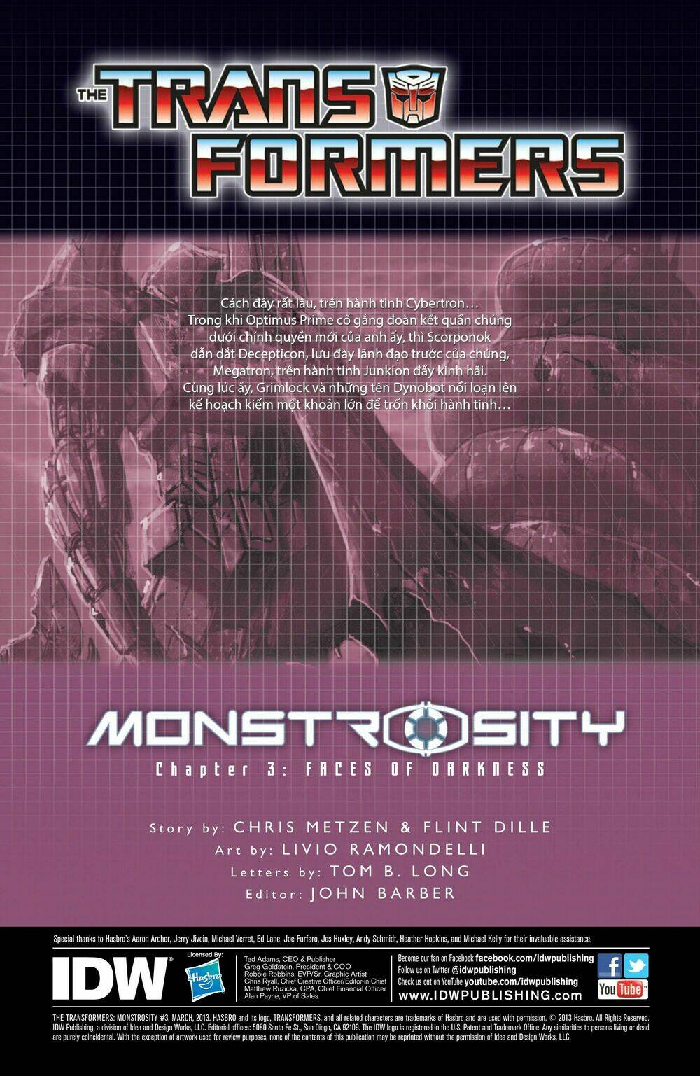 The Transformers: Monstrosity: Chapter 3