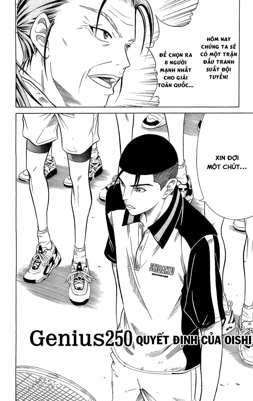Hoàng Tử Tennis: Chapter 250