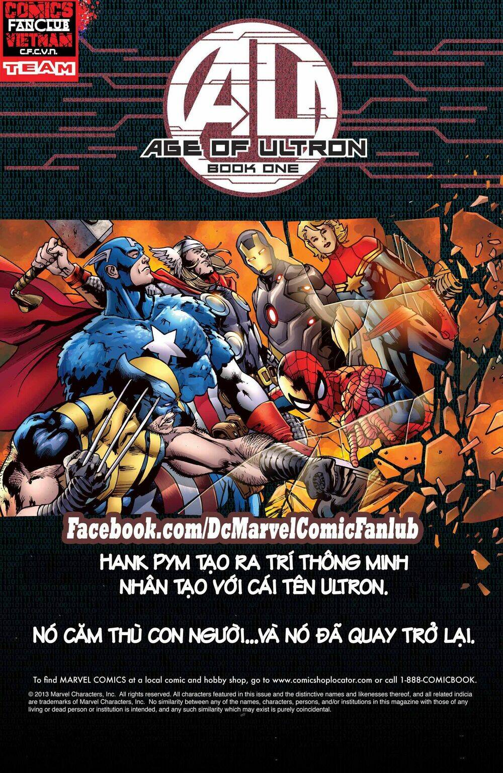 Age Of Ultron: Chapter 1