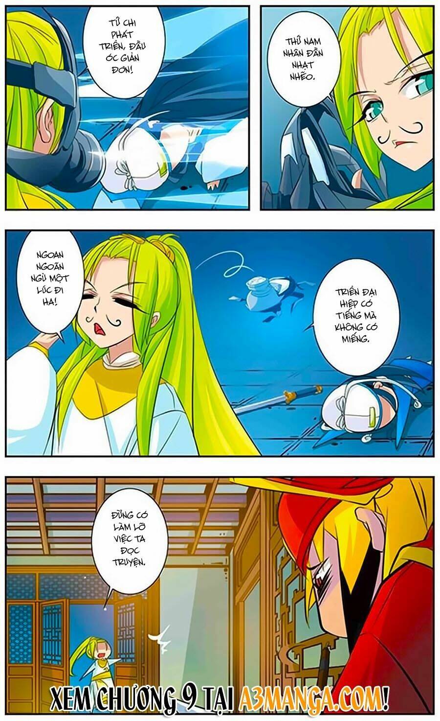 Bao Thanh Thiên Thả Mèo Bắt Chuột: Chapter 8