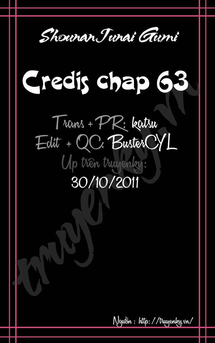 Shonan Junai Gumi: Chapter 63