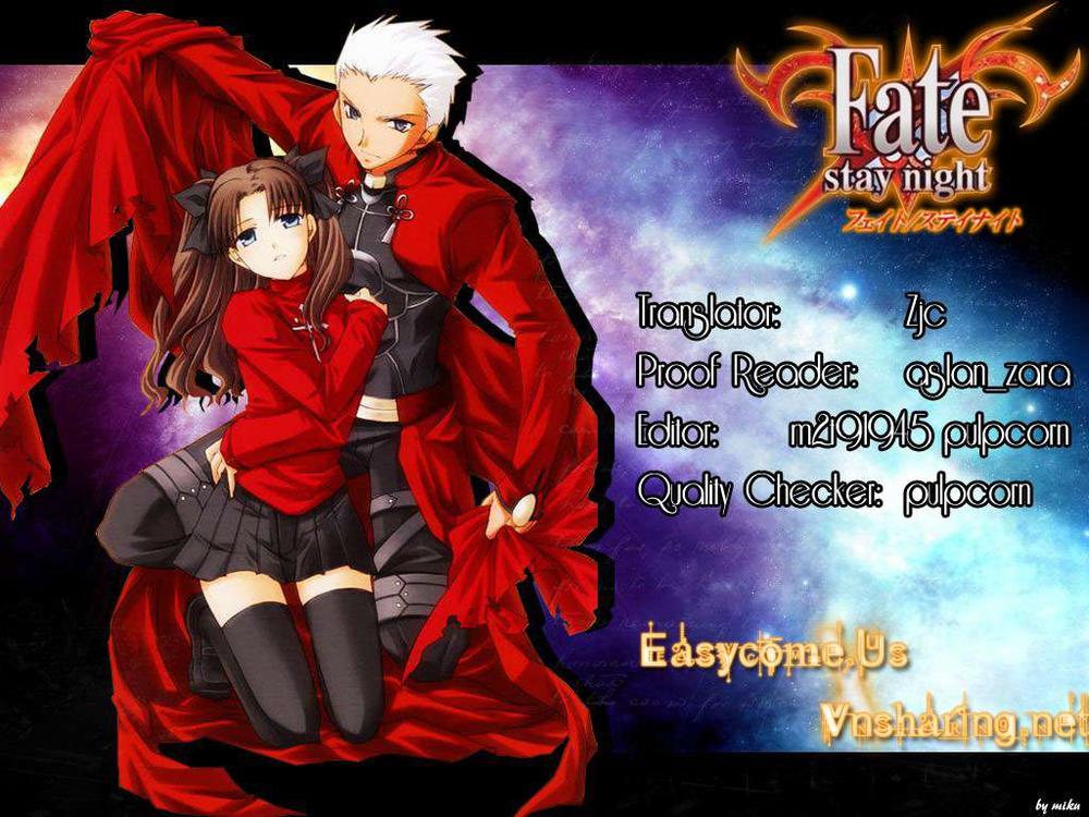 Fate Stay Night: Chapter 7