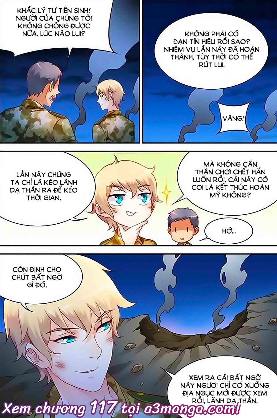 Man Thê Hữu Độc, Phúc Hắc Lão Công Sủng Thượng Thiên: Chapter 116