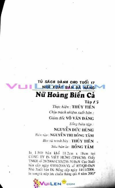 Nữ hoàng biển cả: Chapter 15