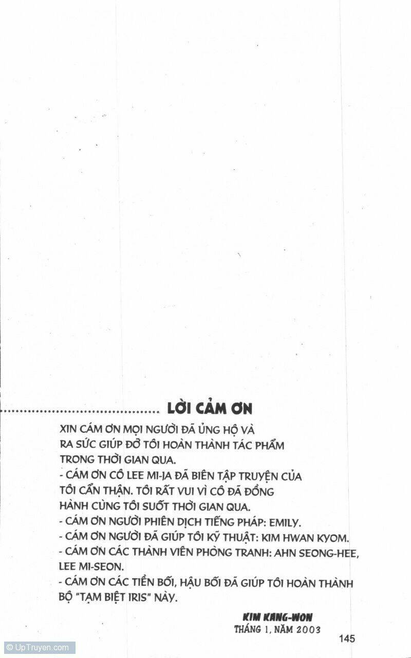 Tạm Biệt Iris: Chapter 12