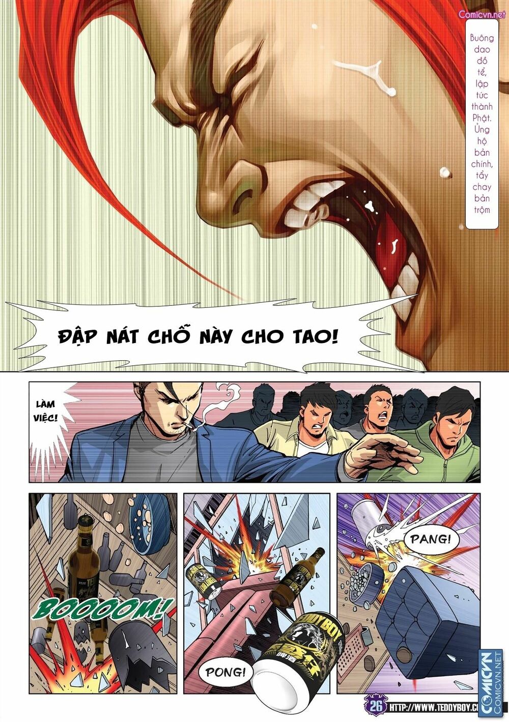 Người Trong Giang Hồ: Chapter 2221: Chơi khô máu