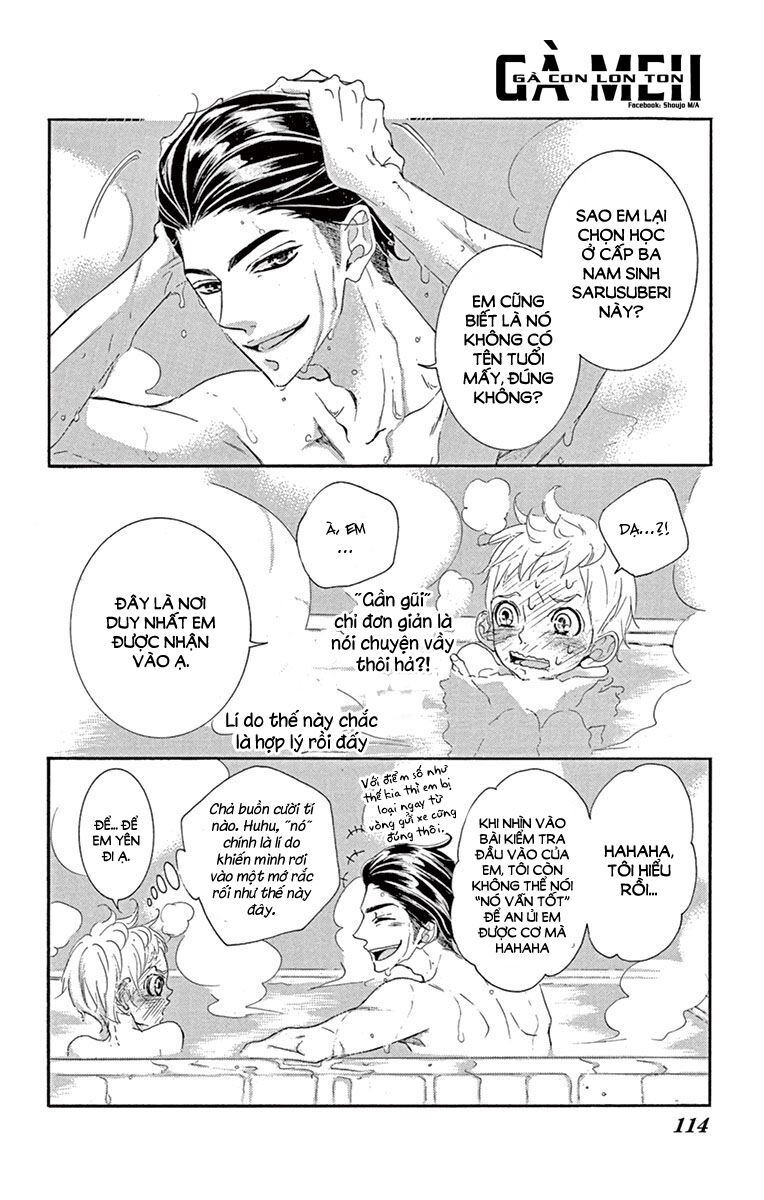 Sarusuberi Danshi Koutou Gakkou: Chapter 4