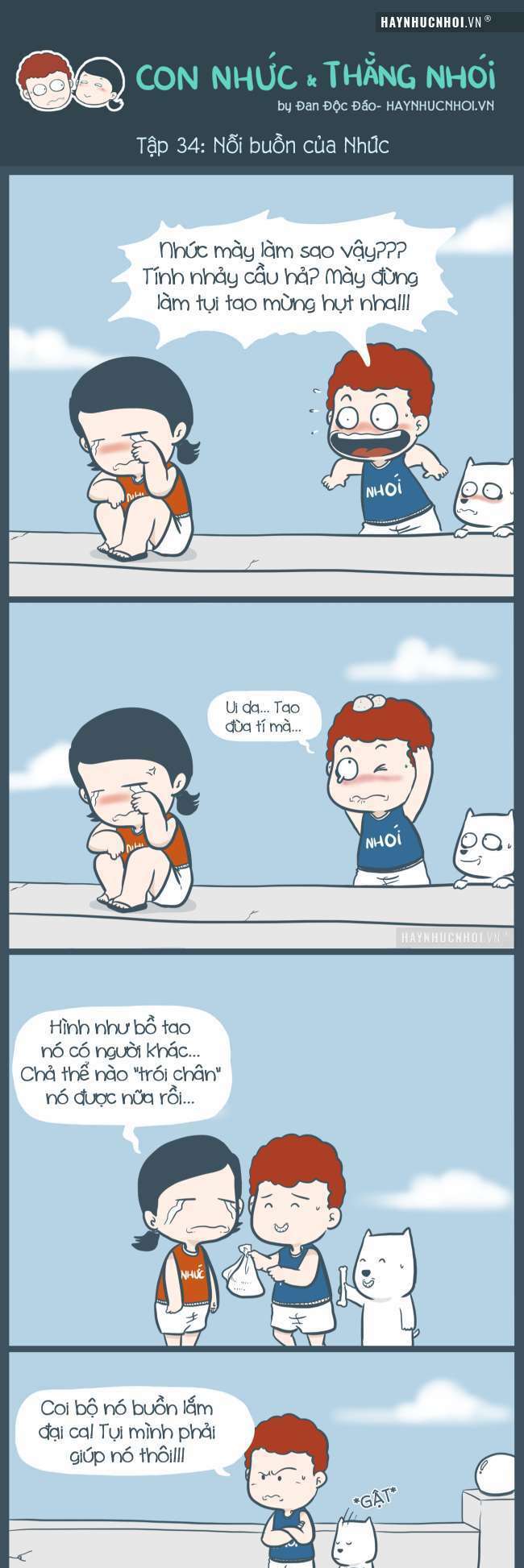 Con Nhức & Thằng Nhói: Chapter 34