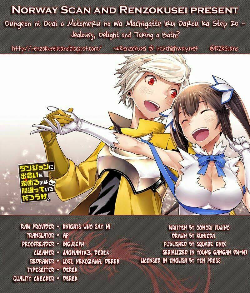 Dungeon Ni Deai O Motomeru No Wa Machigatte Iru Darou Ka: Chapter 20