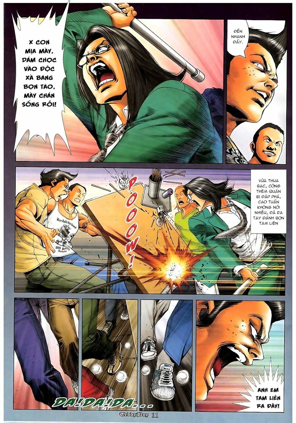 Người Trong Giang Hồ: Chapter 1188: Tái chiến Độc Xà Bang