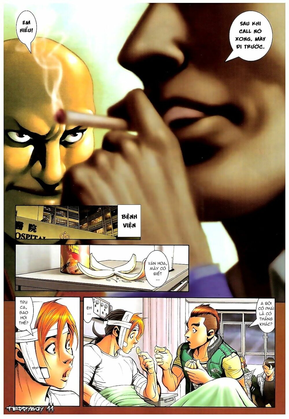 Người Trong Giang Hồ: Chapter 1379: Điền Bân vs Trụ Ca