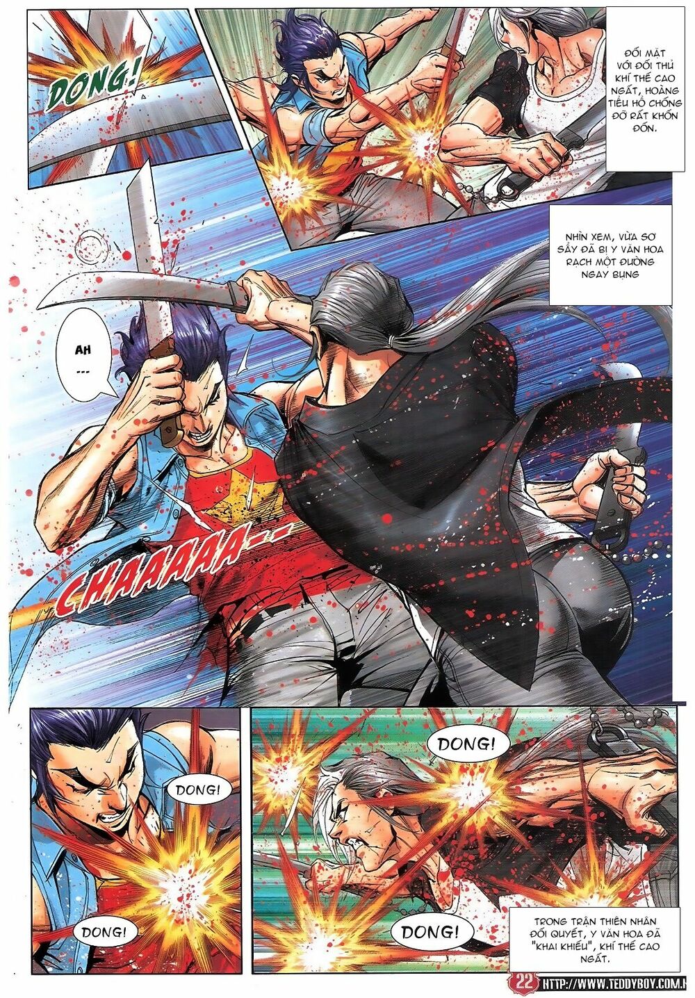 Người Trong Giang Hồ: Chapter 1840: Đại Phi ác chiến Kim Tôn Quý