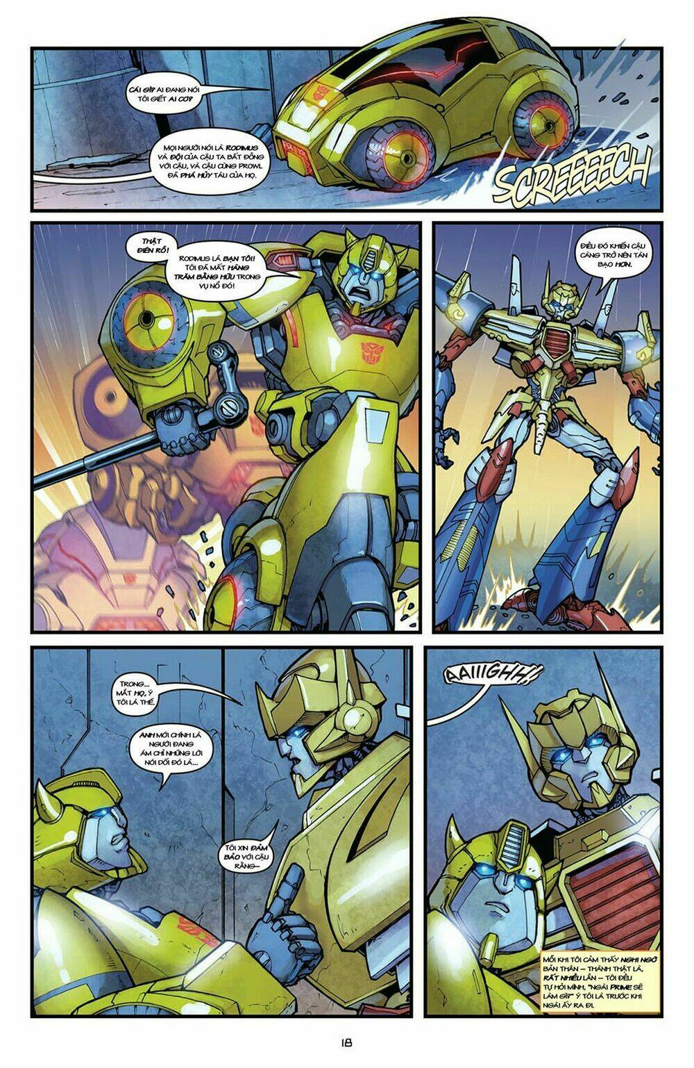 The Transformers: Robots In Disguise: Chapter 1