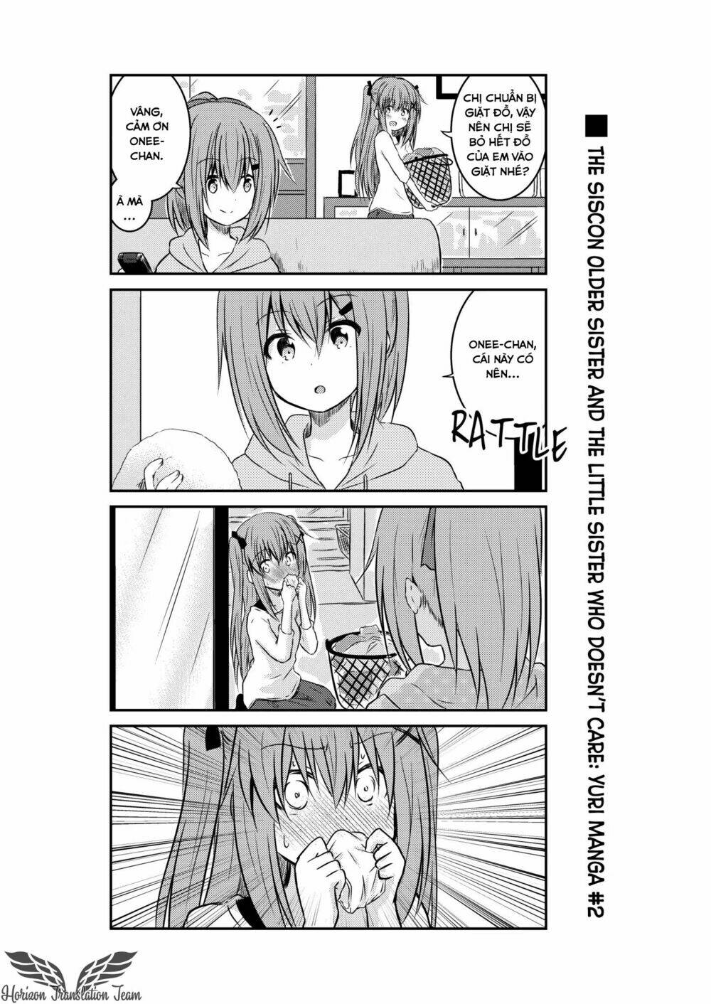 Siscon Onee-Chan To Ki Ni Shinai Imouto No Shimai Yuri Manga Okiba: Chapter 1