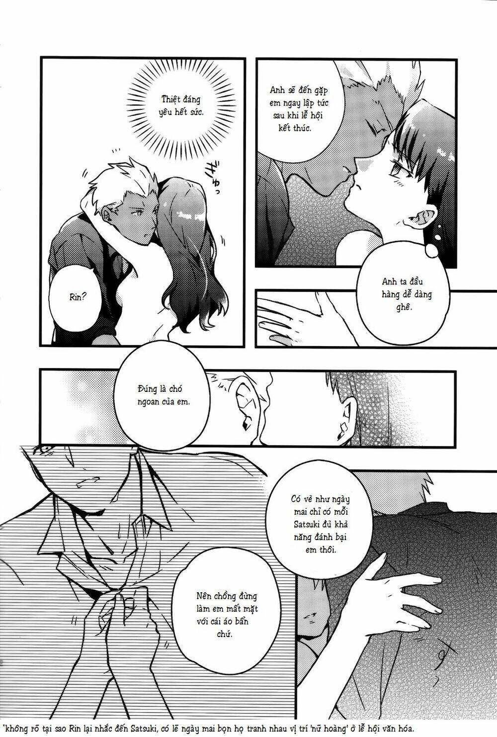 Chén thánh: Đêm Định Mệnh - Doujinshi Archer x Rin: Chapter 14