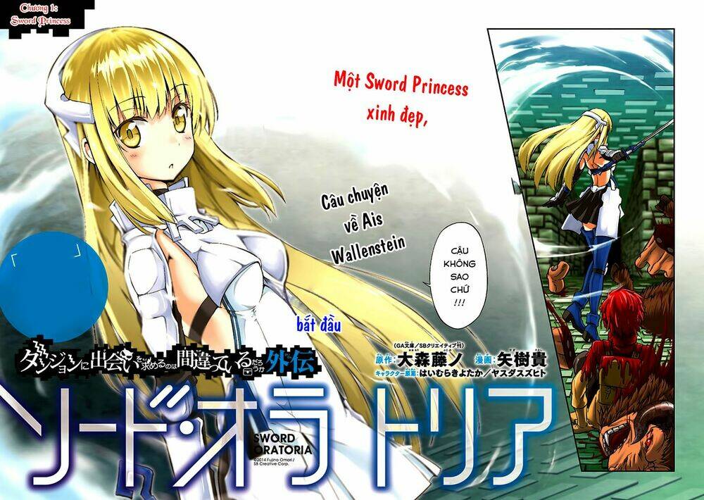 Dungeon Ni Deai Wo Motomeru No Wa Machigatte Iru Darou Ka Gaiden - Sword Oratoria: Chapter 1