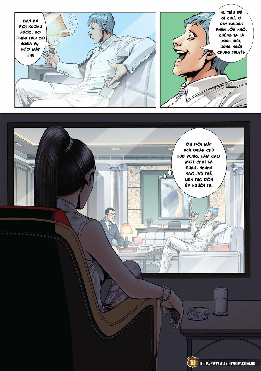 Người Trong Giang Hồ: Chapter 2061: Triệu Kế Bang vs Lương Tiểu Đông
