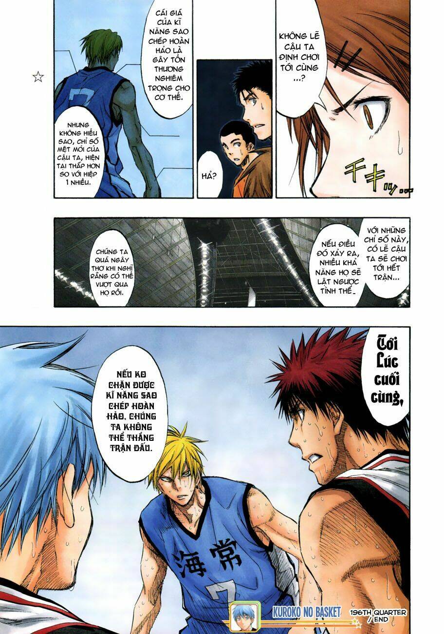 Vua Bóng Rổ Kuroko: Chapter 196