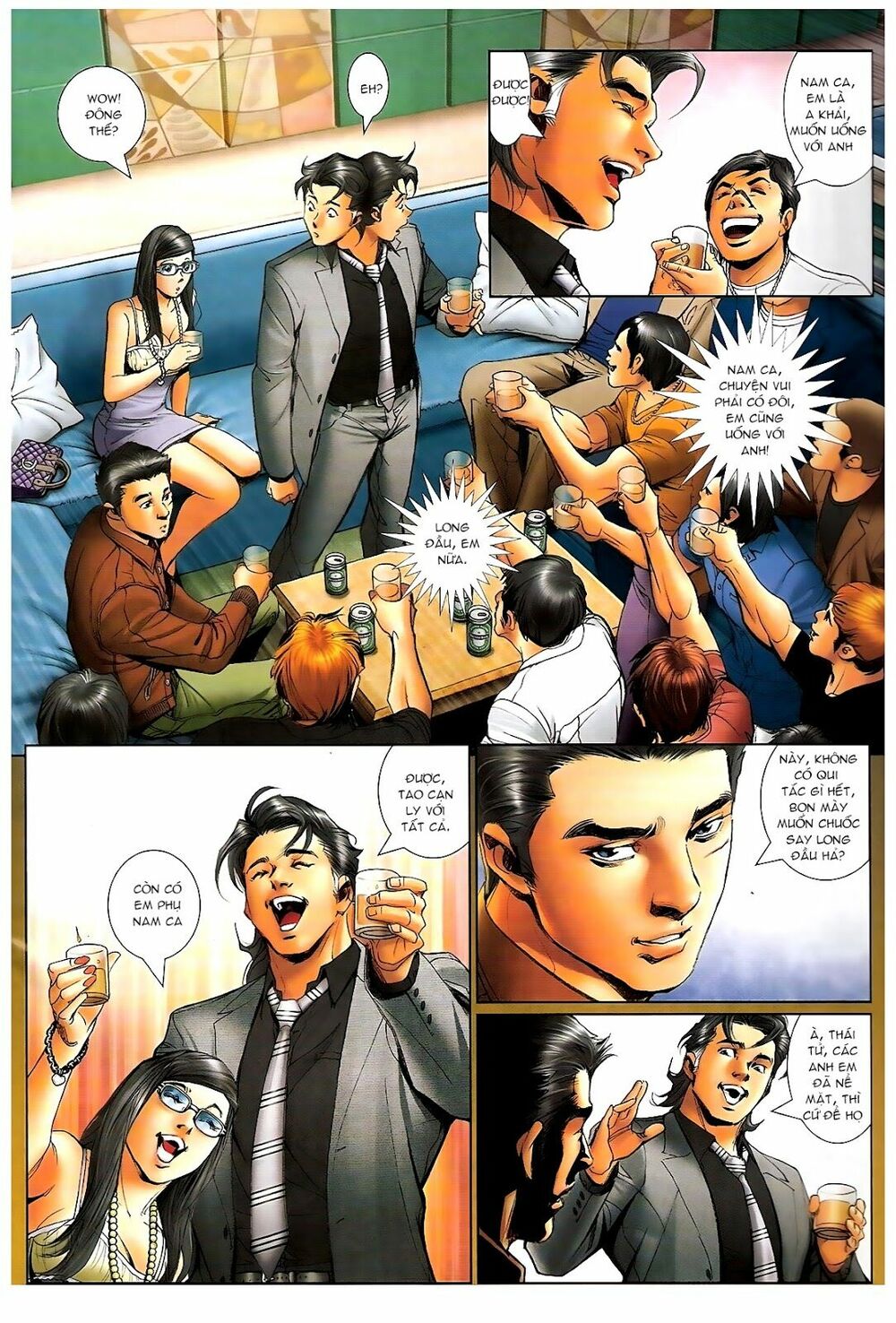 Người Trong Giang Hồ: Chapter 1189: Bố già