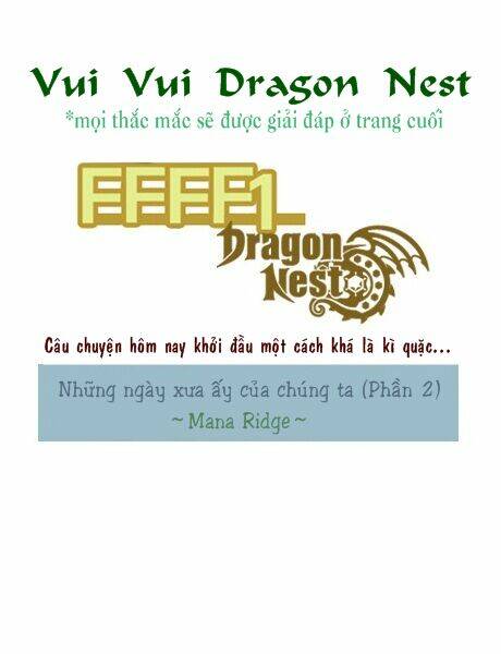 Dragon Nest Random Scribbles: Chapter 5