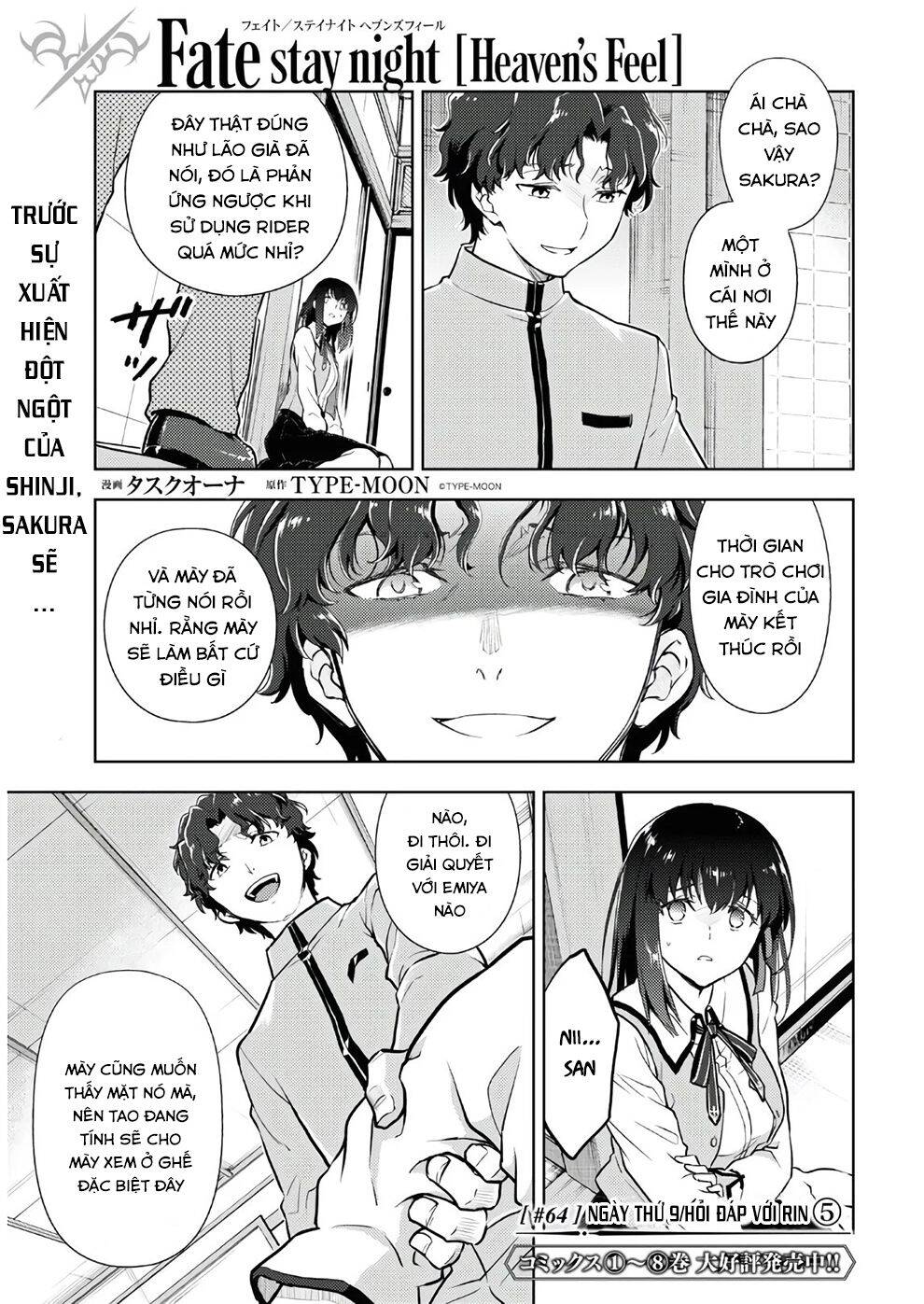 Fate/Stay Night Heaven's Feel: Chapter 64