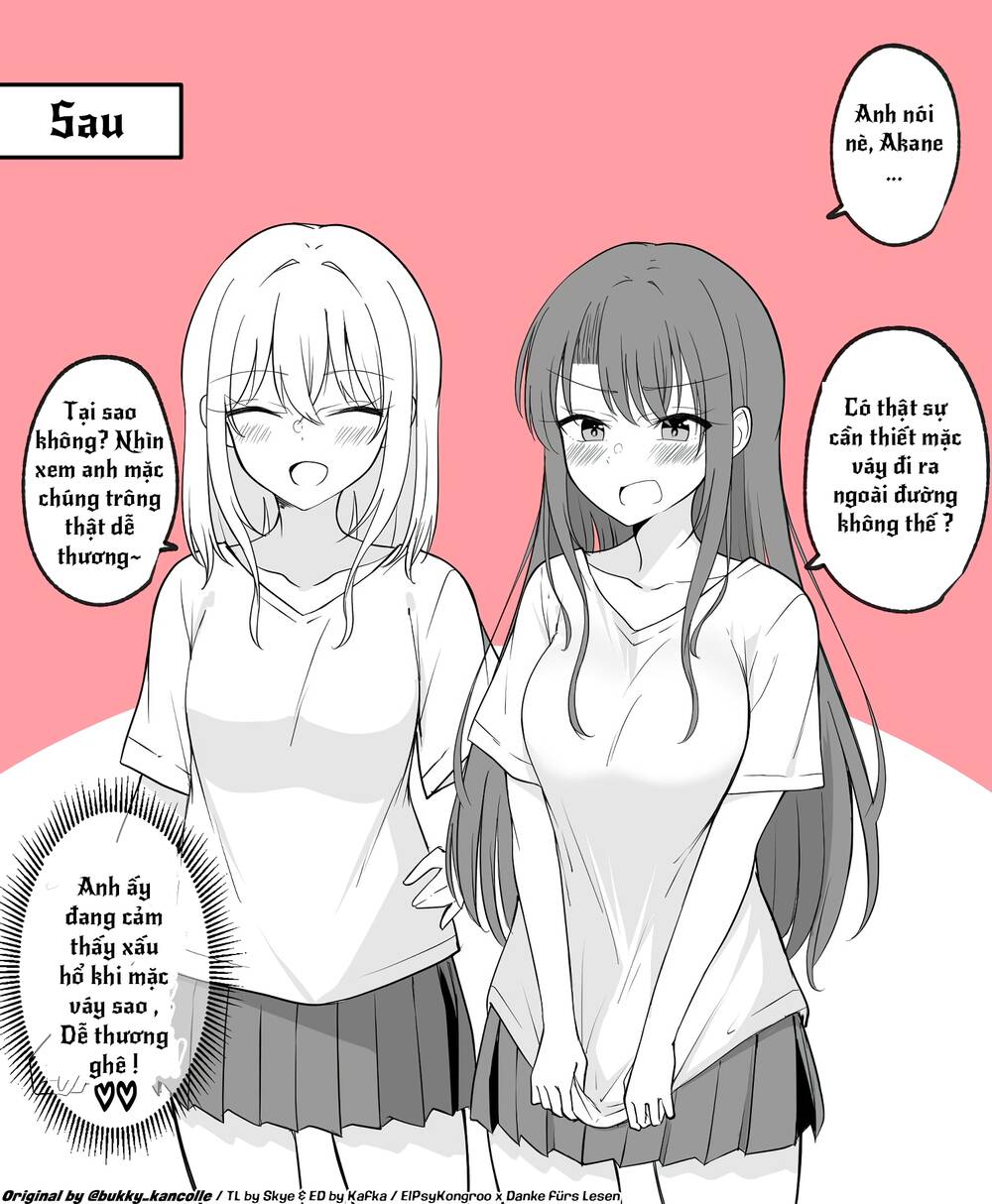 Cuộc Sống Hàng Ngày Của Một Cặp Vợ Chồng Trong Một Ngày Mà Bạn Trai Biến Thành Gái: Chapter 5