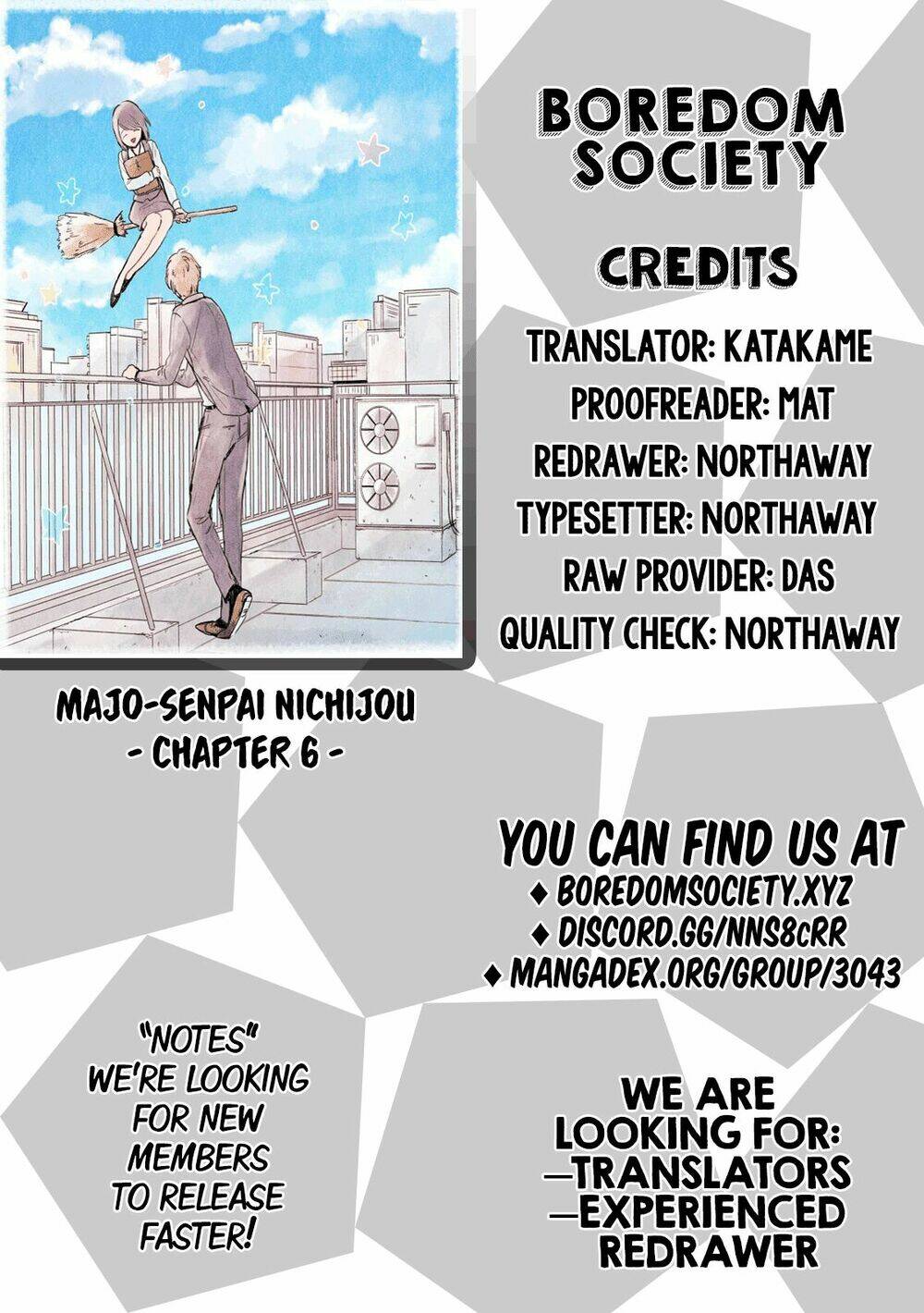 Majo-Senpai Nichijou: Chapter 6