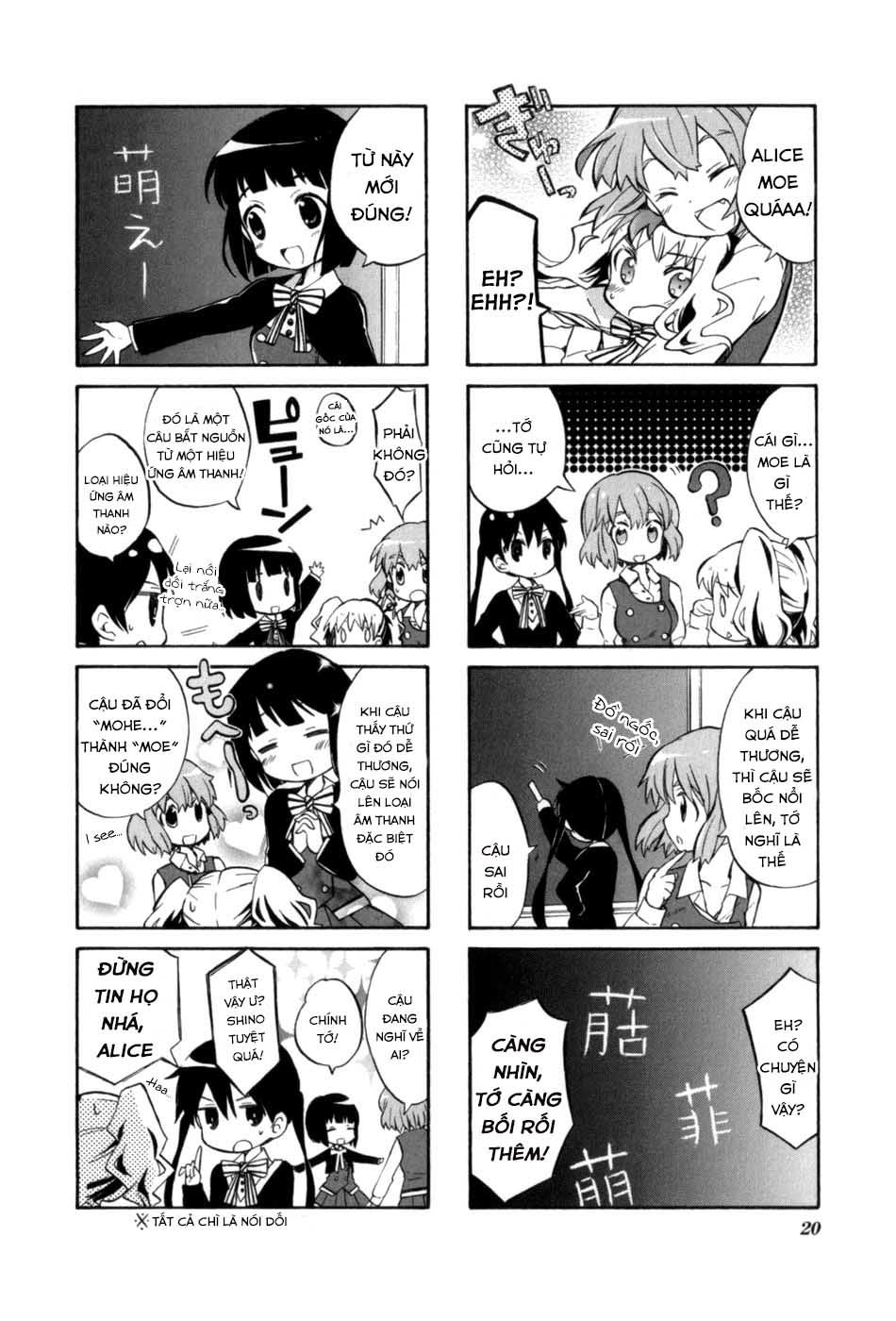 Kiniro Mosaic: Chapter 1