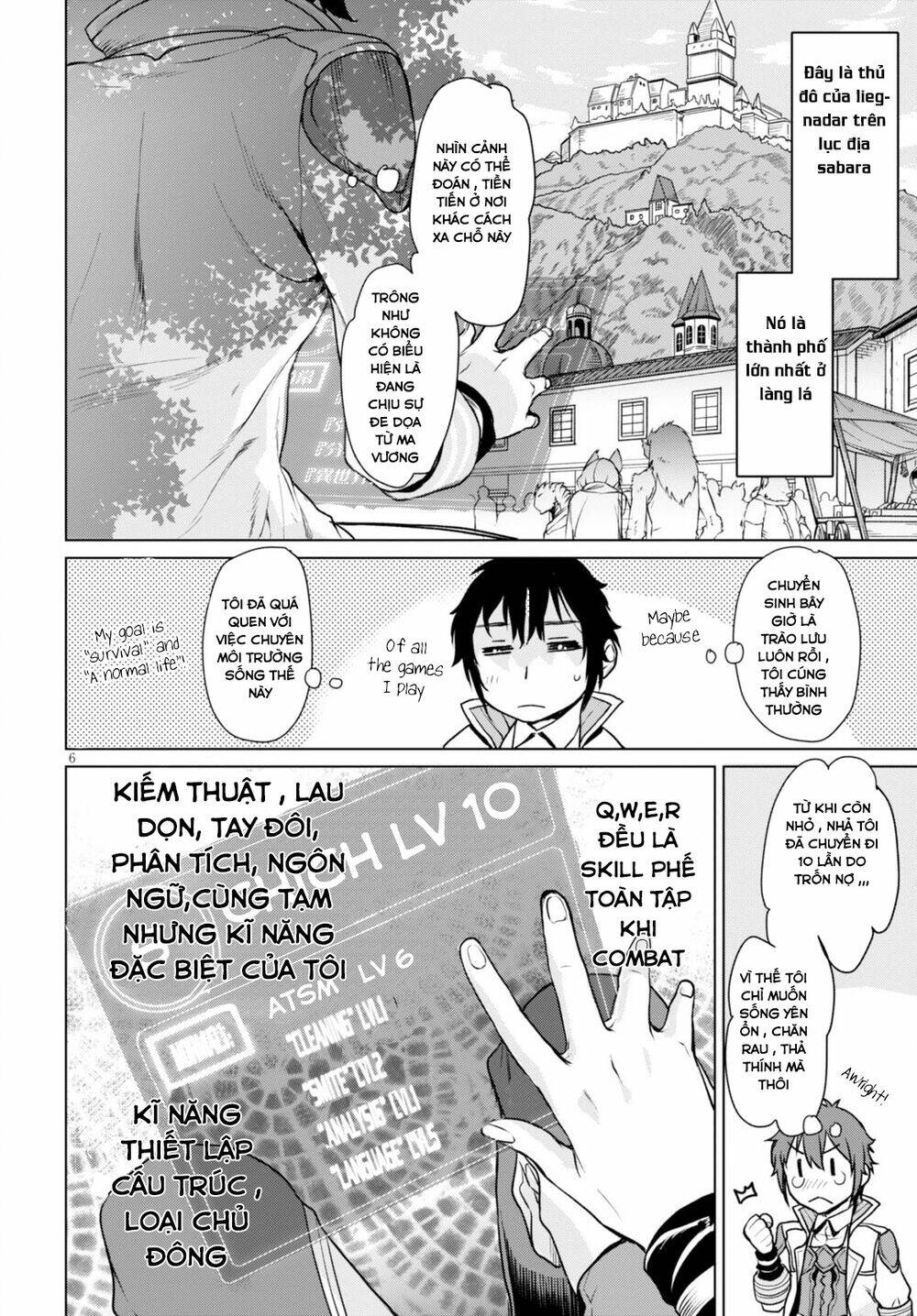 Xuyên Không Với Chế Độ Godmode: Chapter 1
