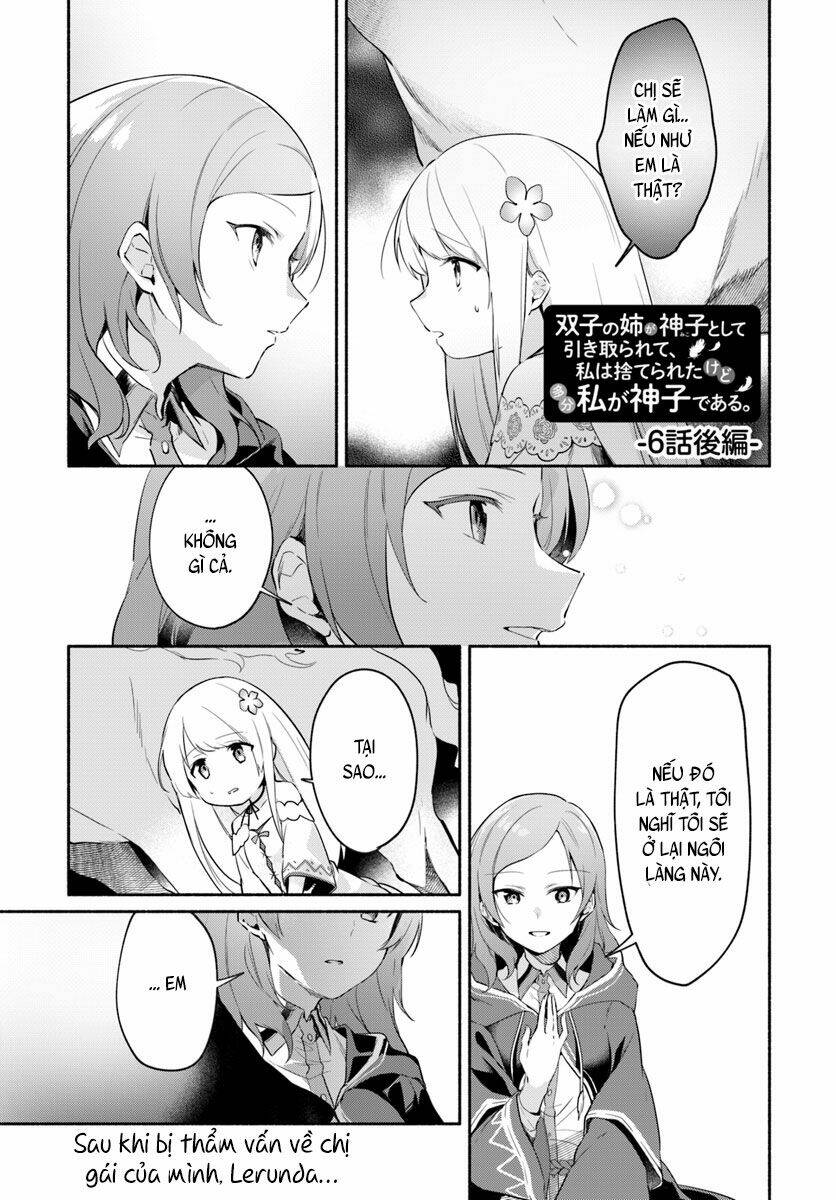 Futago No Ane Ga Miko Toshite Hikitorarete, Watashi Wa Suterareta Kedo Tabun Watashi Ga Miko De Aru: Chapter 7