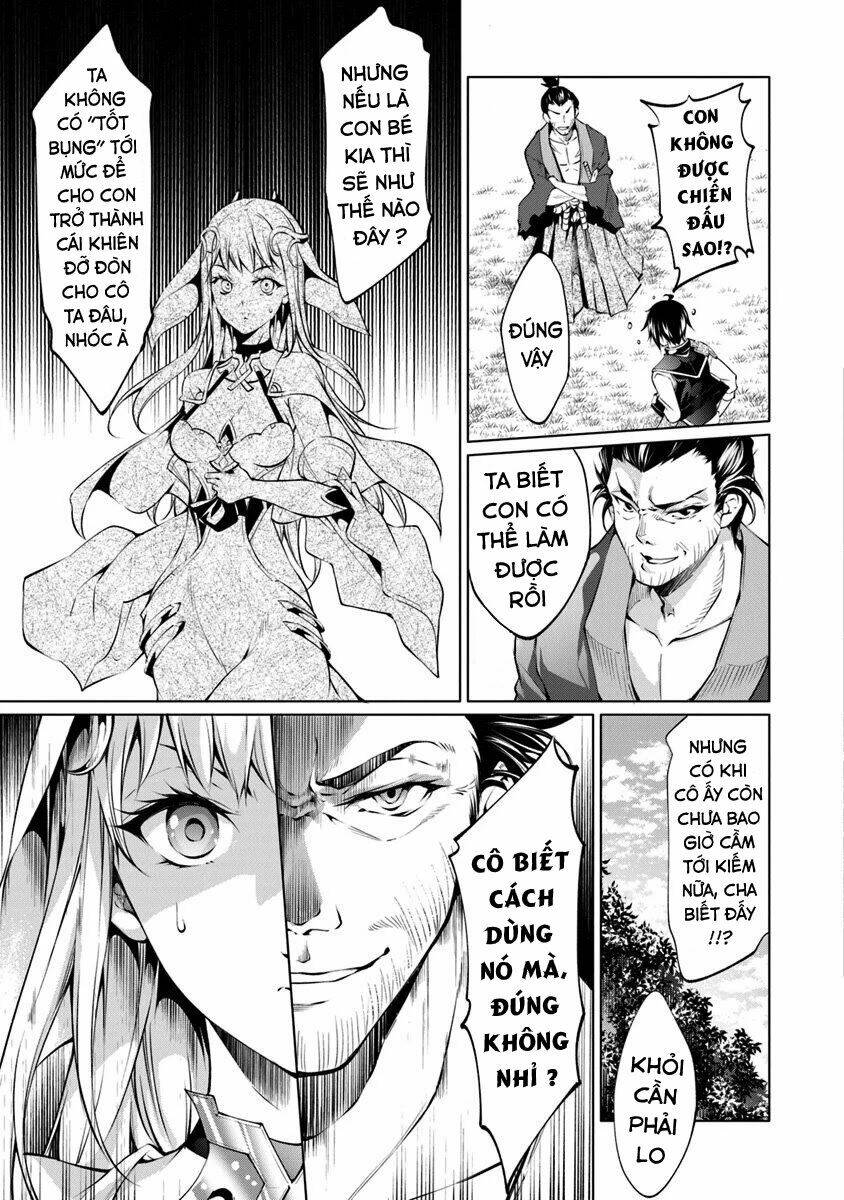 Kamigami Ni Sodaterare Shimo No, Saikyou To Naru: Chapter 5.1