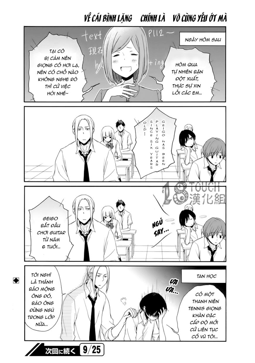 Tanaka-Kun Wa Itsumo Kedaruge: Chapter 28