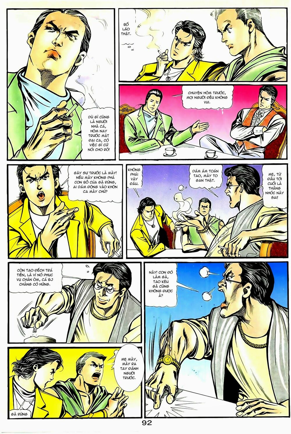 Người Trong Giang Hồ: Chapter 25: Thế giới bạo lực