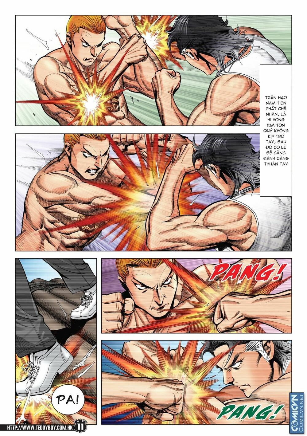 Người Trong Giang Hồ: Chapter 2169: Trần Hạo Nam vs Kim Tôn Quý